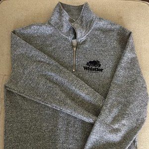 Roots large men's 1/4 zip up Whistler sweater